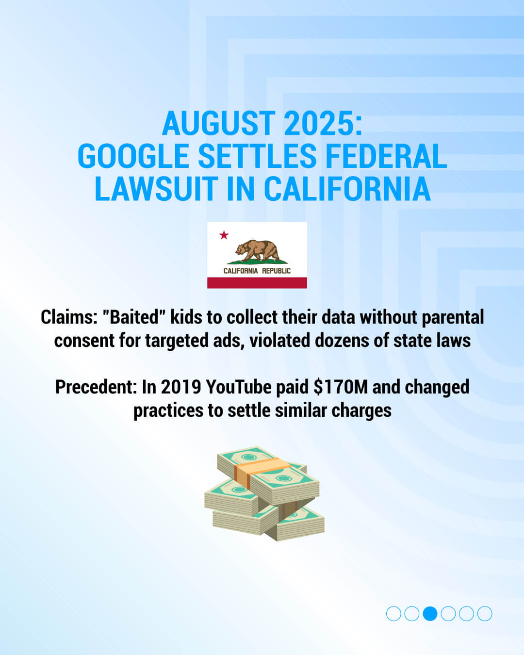 Google settles Lawsuit in California